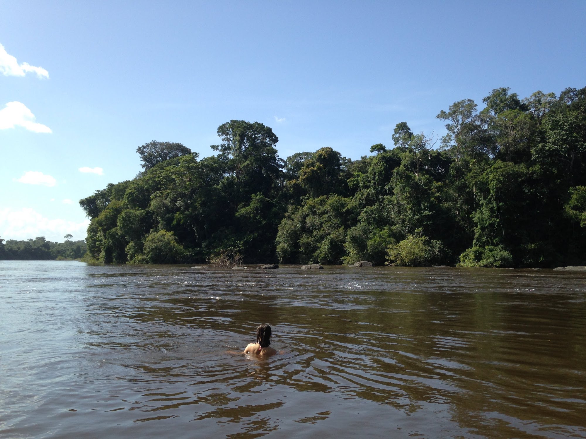 In de Surinamerivier