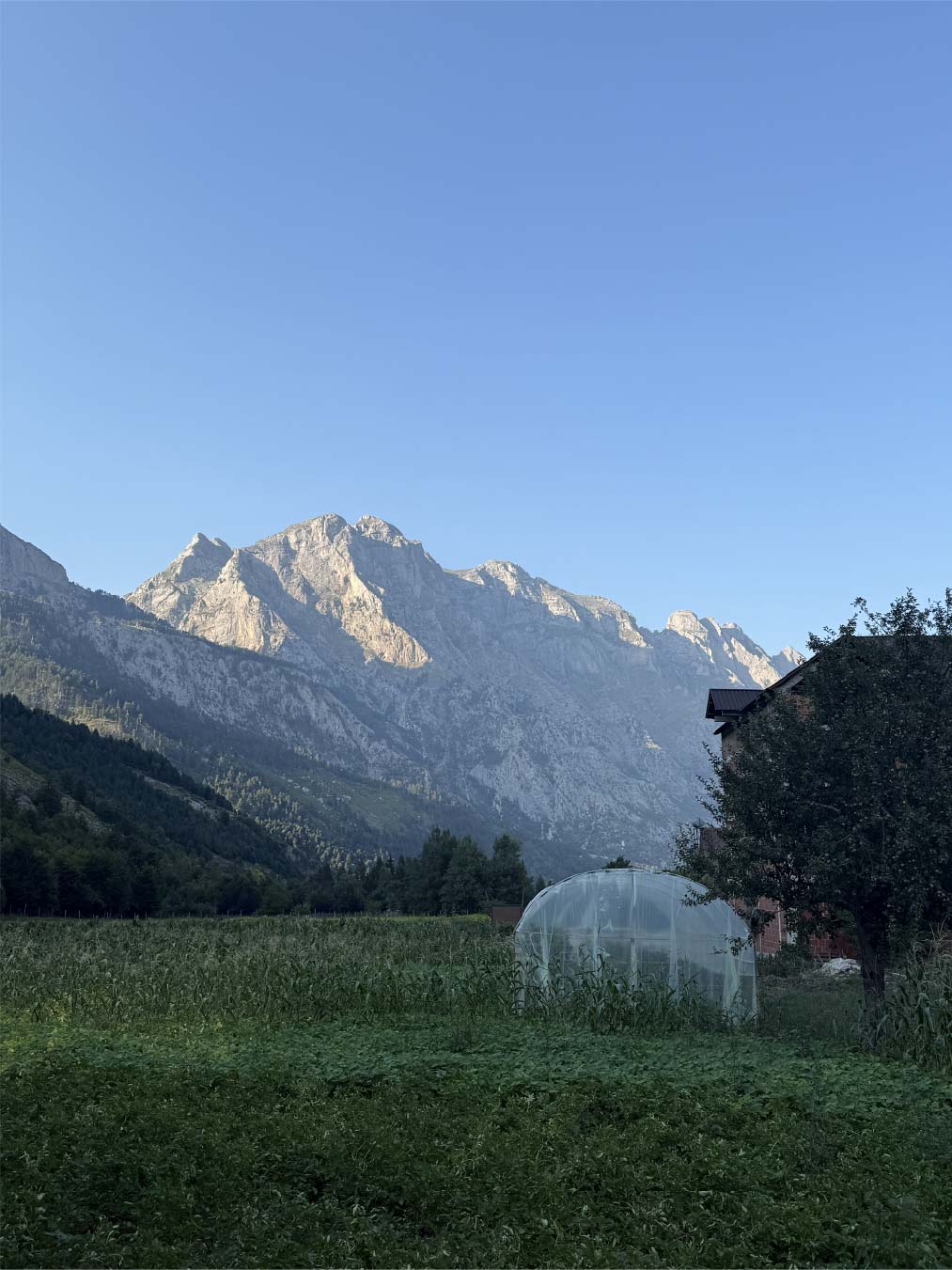 A guesthouse in Albania